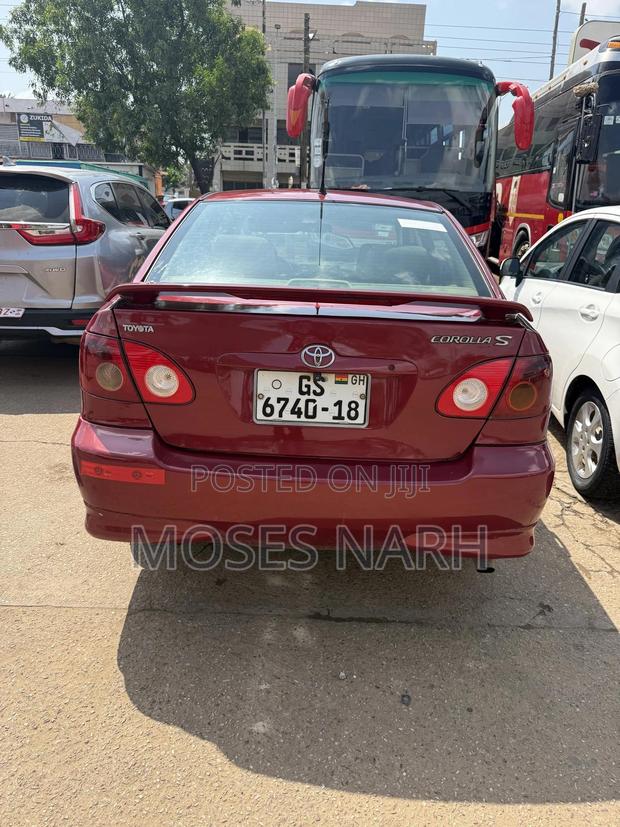 Toyota Corolla 2007 Red