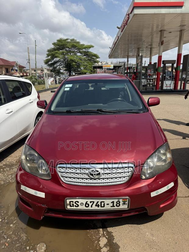 Toyota Corolla 2007 Red