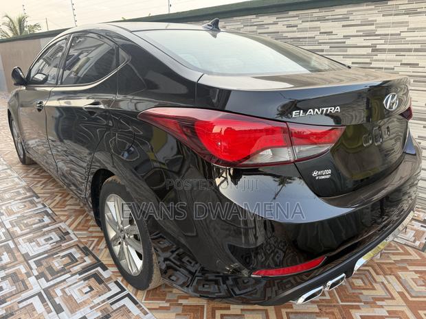 Hyundai Elantra Limited 4dr Sedan (1.8L 4cyl 6A) 2015 Black
