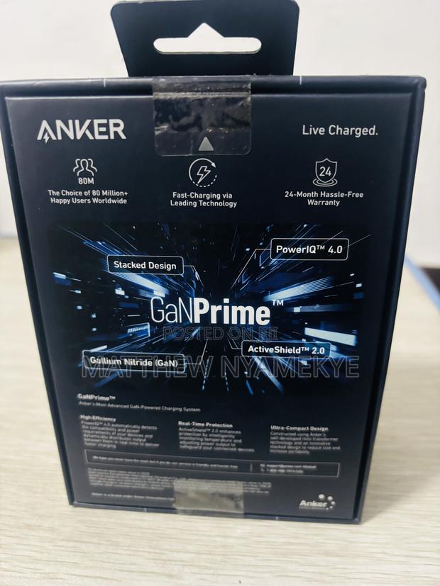 Anker Ganprime 7 120w Charger photo 2