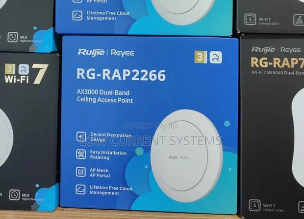 Ruijie Rap2266 Ax3000 Ceiling Access Point Wifi 6 With Captive Portal