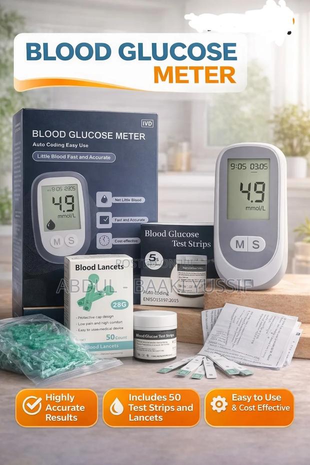 Glucometer With 50 Strips photo 2
