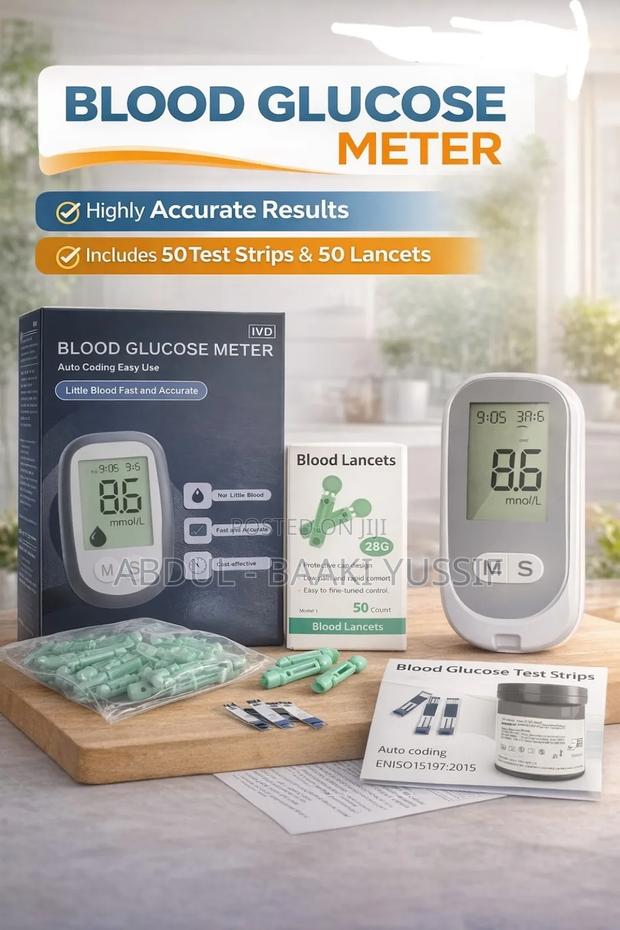 Glucometer With 50 Strips photo 3