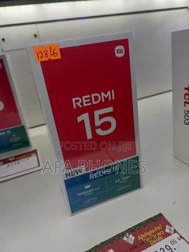 New Xiaomi Redmi 15 128 GB Black · Photo 4