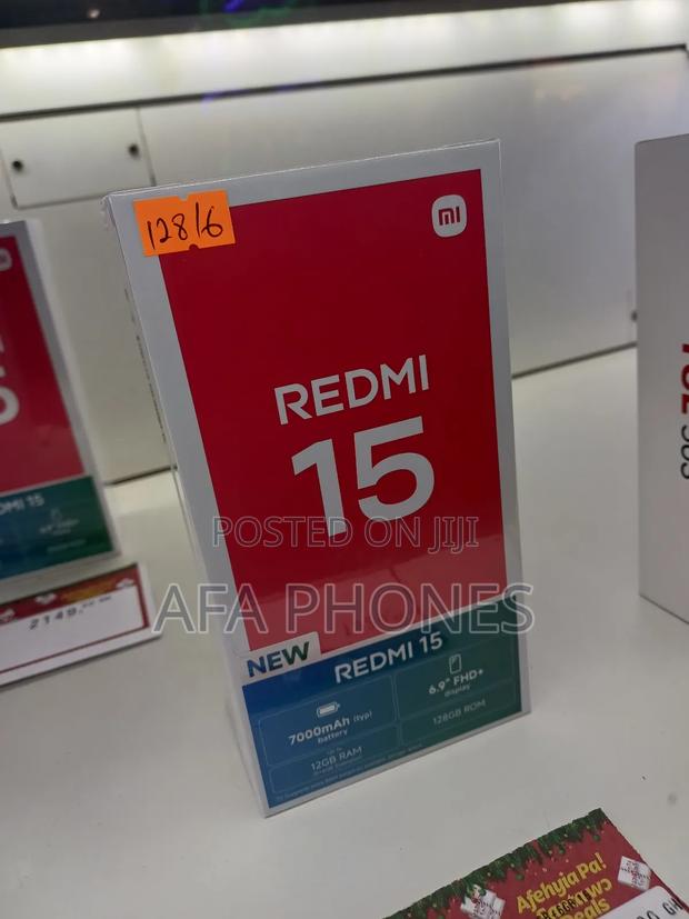 New Xiaomi Redmi 15 128 GB Black · Photo 3
