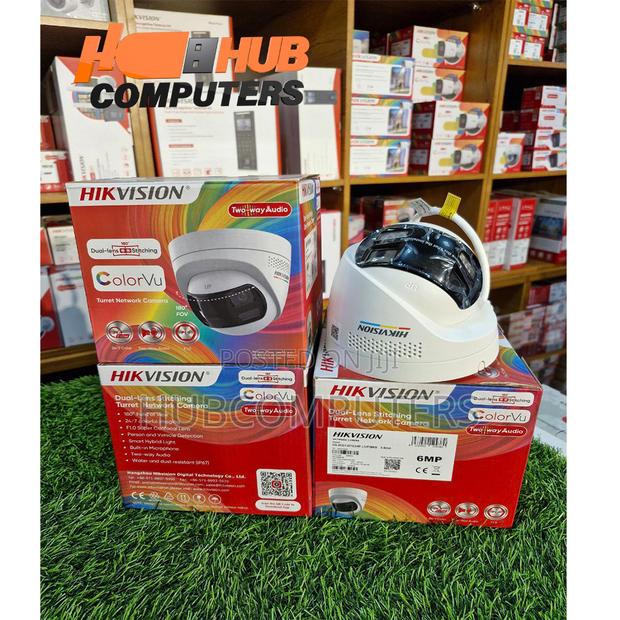 Hikvision Ds-2cd1367g2hp-Liuf/SRB Dome 6.0mp Ip Dual Lens Camera photo 3