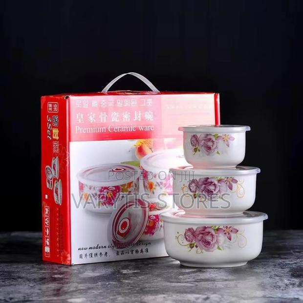 Ceramic Bowls With Covers photo 2