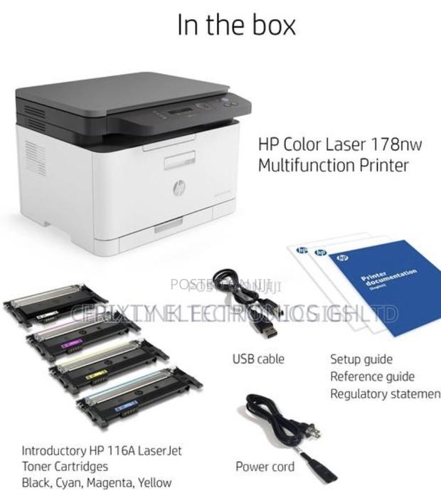 Brand Newly -Hp MFP 188nw - Laserjet 3in1 Printer