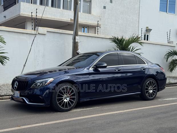 Mercedes-Benz C400 4Matic AWD Sedan (3.0L V6 7A) 2015 Blue