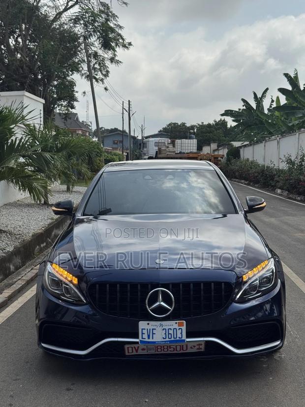 Mercedes-Benz C400 4Matic AWD Sedan (3.0L V6 7A) 2015 Blue