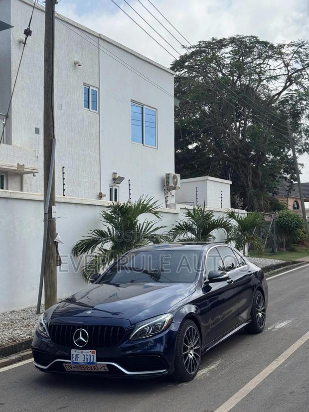 Mercedes-Benz C400 4Matic AWD Sedan (3.0L V6 7A) 2015 Blue