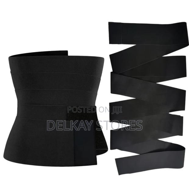 Tummy Wrap/Waist Trainer Belt Control - 5m Black photo 3