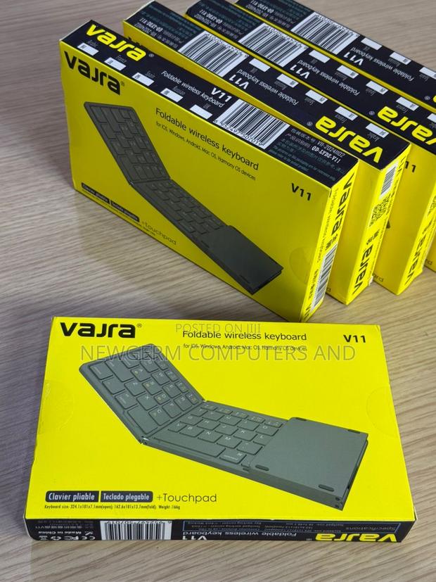 Foldable Bluetooth Keyboard With Touchpad Rechargeable photo 2