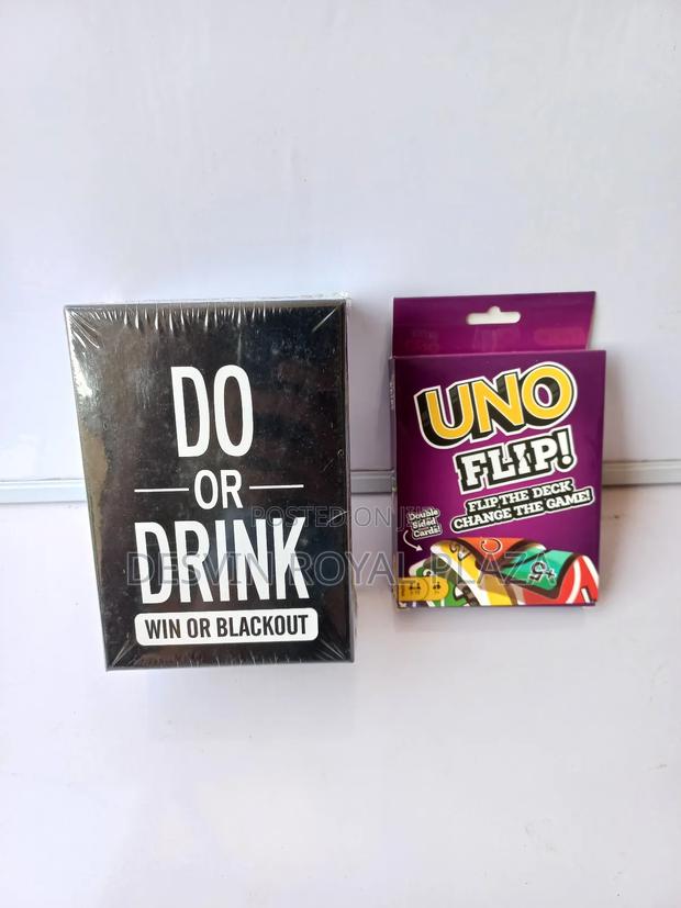 Do or Drink and Uno Flip Game