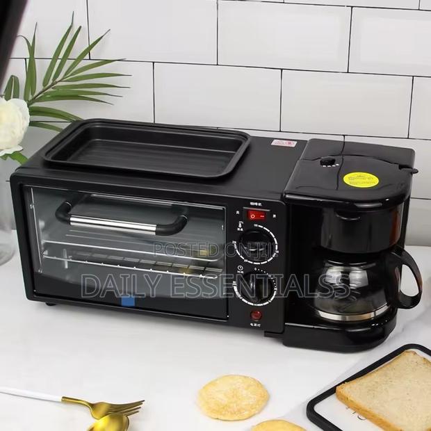 Silver Crest Breakfast Maker With Oven Coffee Brewer