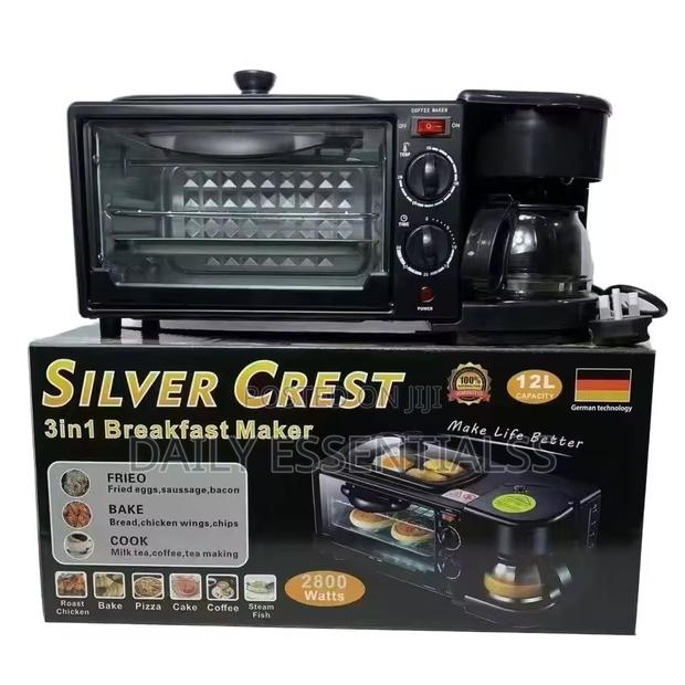 Silver Crest 2800w Breakfast Maker – Durable Efficient