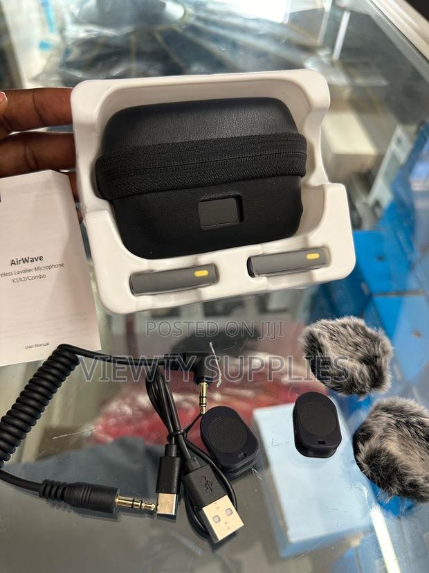 Combo 2- Users Wireless Lapel Mic for DSLR Camera, iPhone Android photo 4