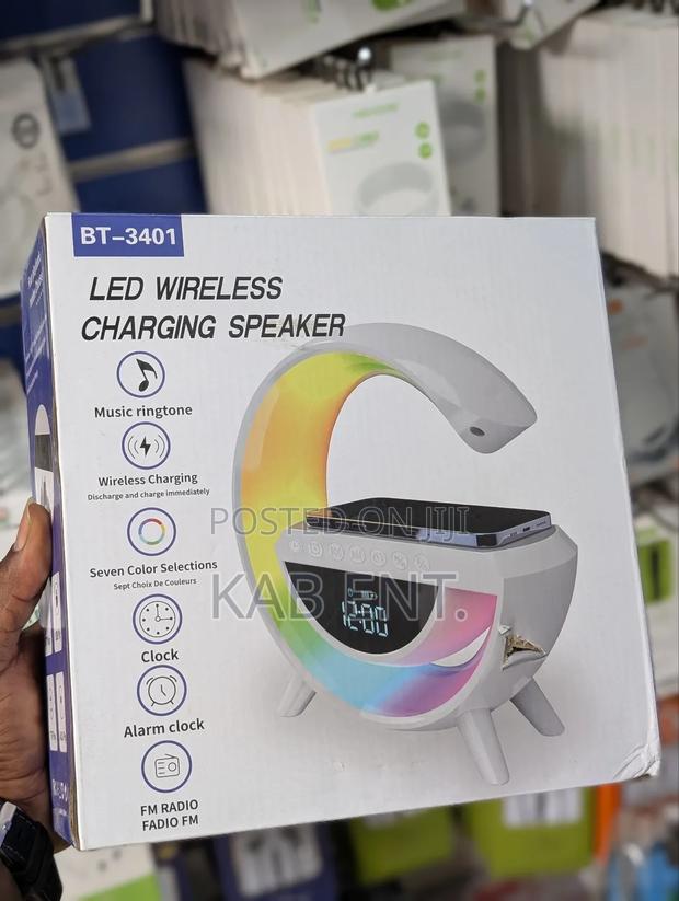 Led Wireless Charging Speaker