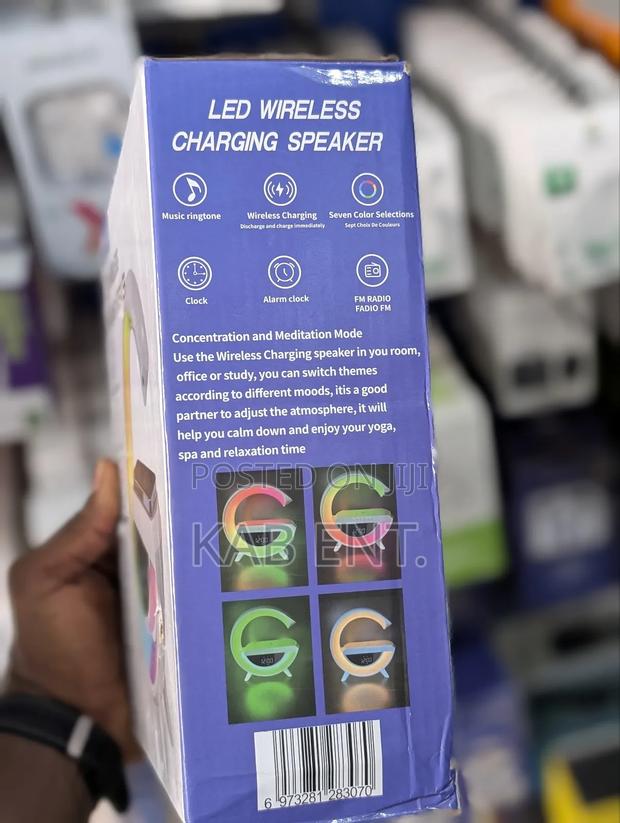 Led Wireless Charging Speaker photo 5