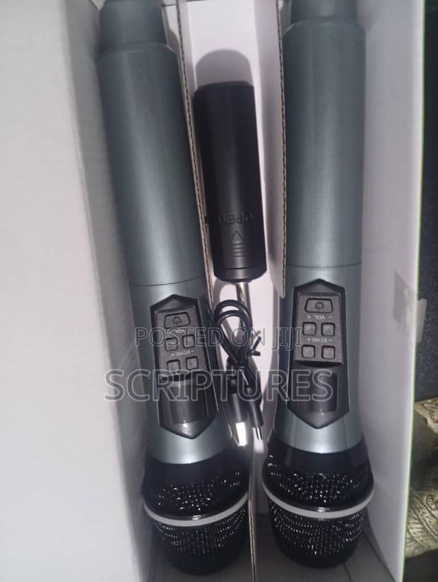 Wireless Microphone With Volume and Echo Control Buttons photo 2
