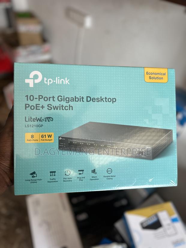 Tp Link 10 Port Gigabit Poe Switch photo 2