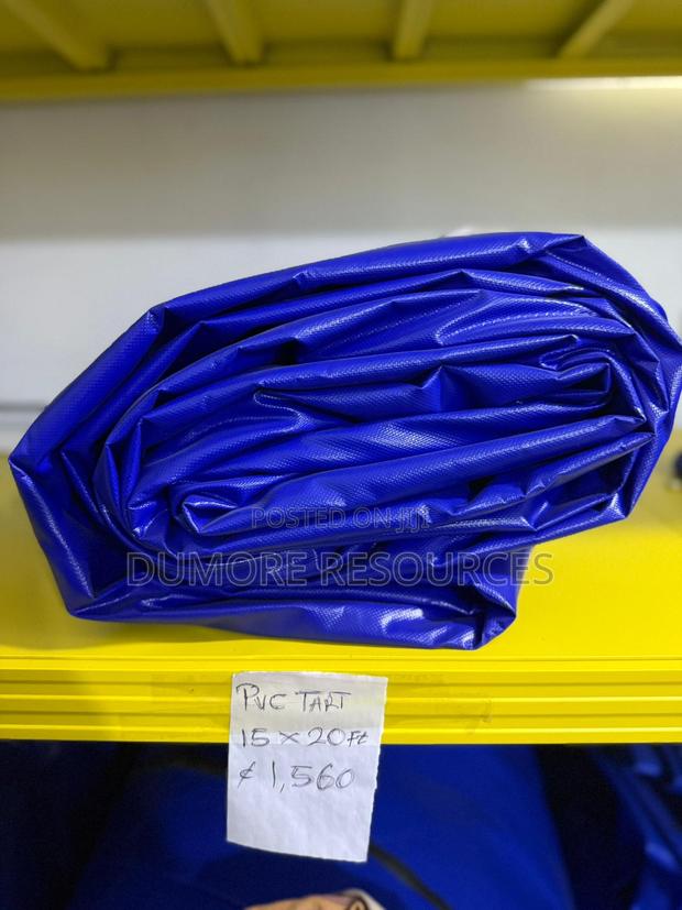 PVC Tarpaulin 15ft X 20ft for Drying Coca Rain Protection Or · Photo 4