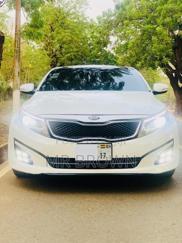 Kia Optima SX Turbo 4dr Sedan (2.0L 4cyl Turbo 6A) 2014 White