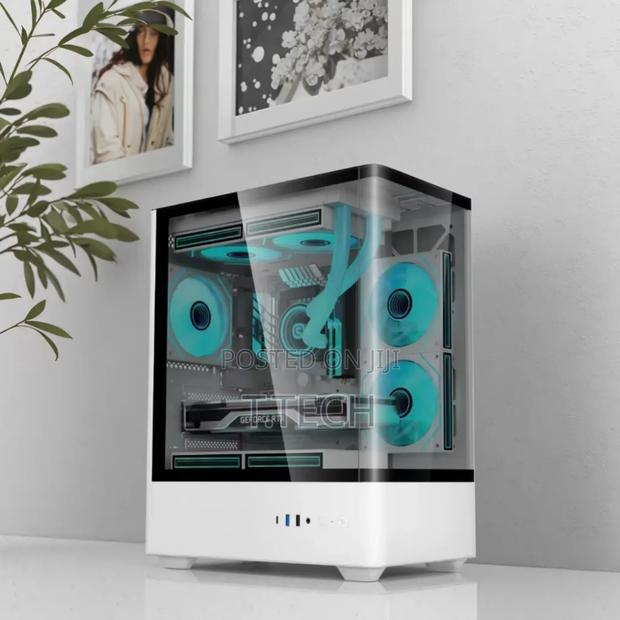 Mini Tower Gaming Case With Argb Fans photo 2