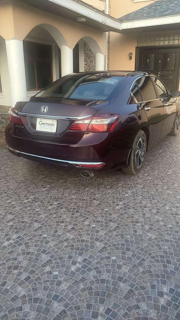 Honda Accord Sport 4dr Sedan FWD (2.4L 4cyl 2A) 2016 Burgundy