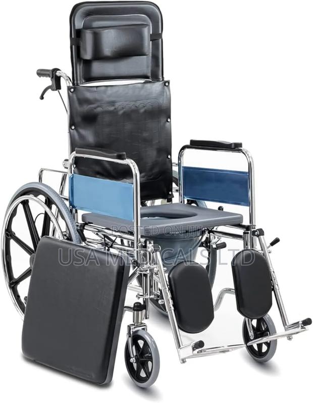 Abs Commode Wheelchair (Long Back Rest) · Photo 2
