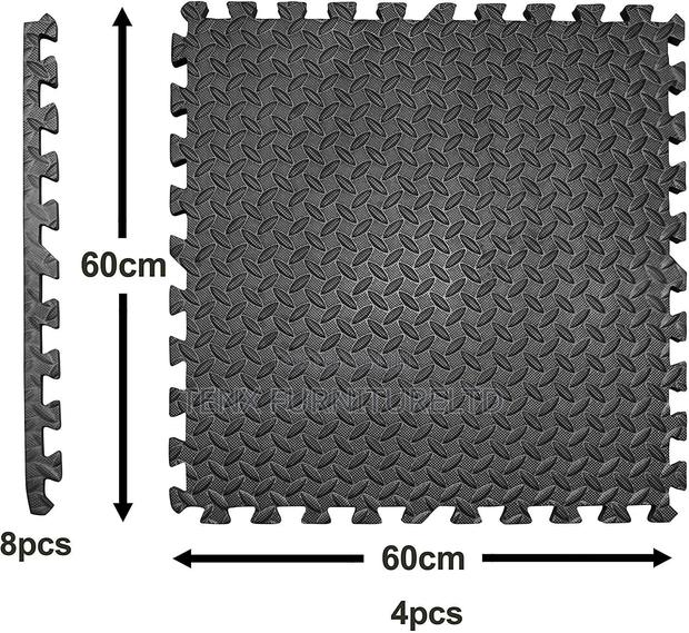 Interlocking Floor Gym/Floor Tiles (Black) photo 3