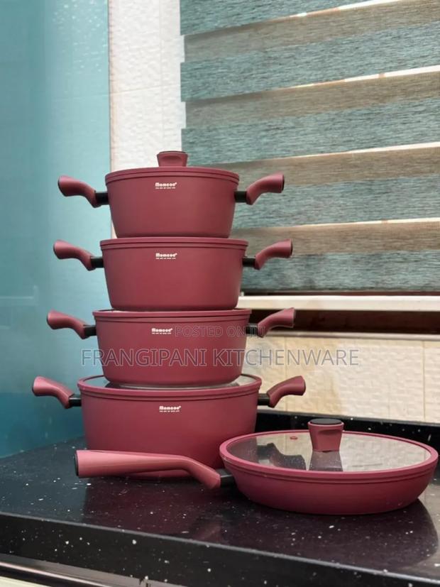 Wine Momcoc Granite Nonstick Cookware