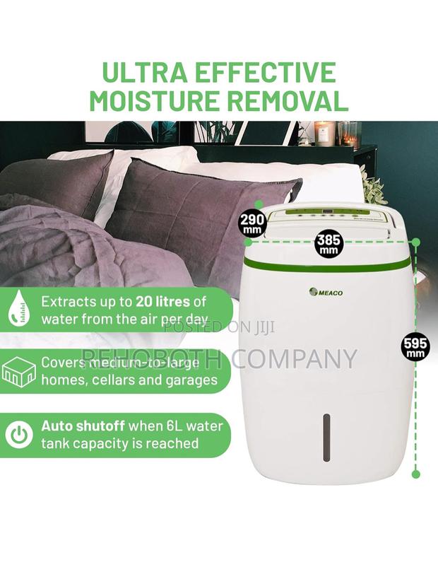 Meaco 20l Low Energy Dehumidifier And Air Purifier 2 In 1 photo 4