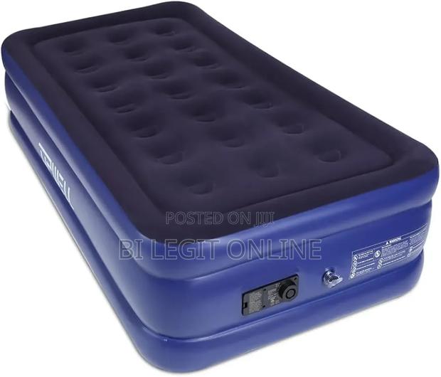 Single Size Air Bed Mattress With Pump photo 2