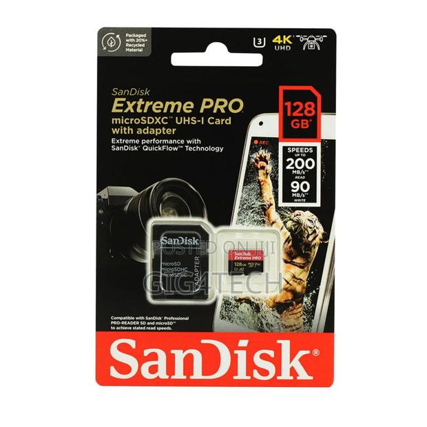 Sandisk Extreme Pro 128gb 200mbps Micro Sd Card · Photo 3