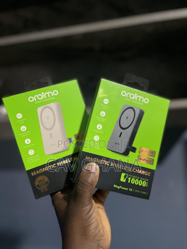 Oraimo Wireless Power Bank - Magsafe 10, 000 Capacity photo 2