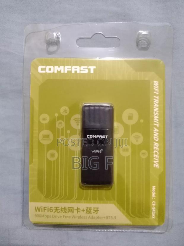 Comfast 900mbps Dual Band Usb Wifi 6 Adapter + Bt5.3 2 In 1 Usb Dongle photo 4