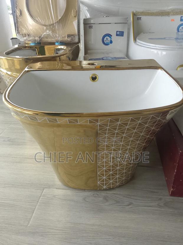 Golden Hung Hand Wash Basin G967 · Photo 2