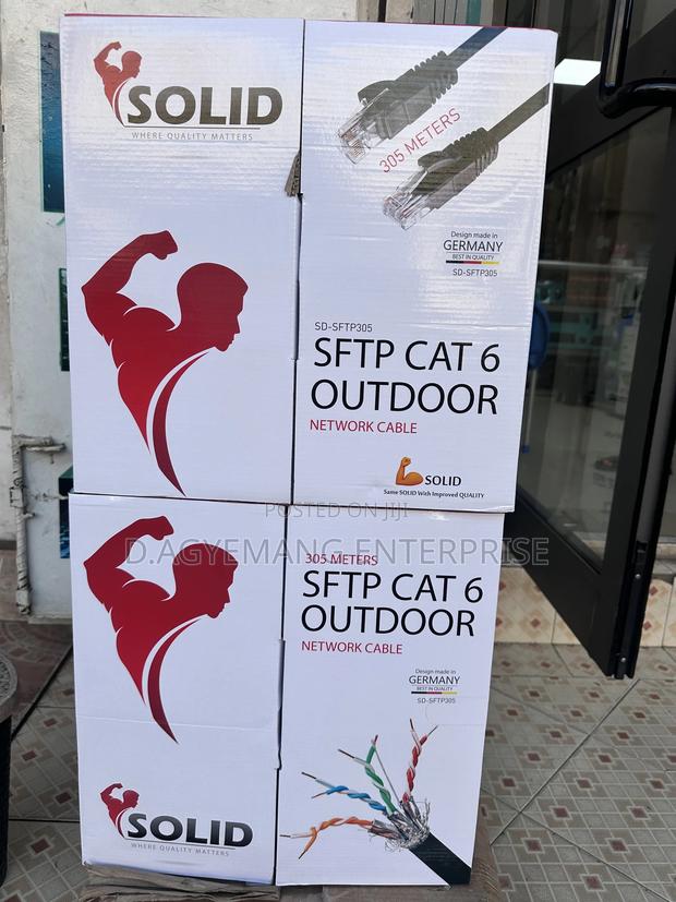 Solid Cat 6 Cable