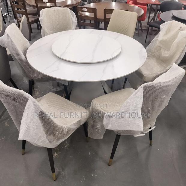 Round Dining Table Set (T001-F14) photo 4