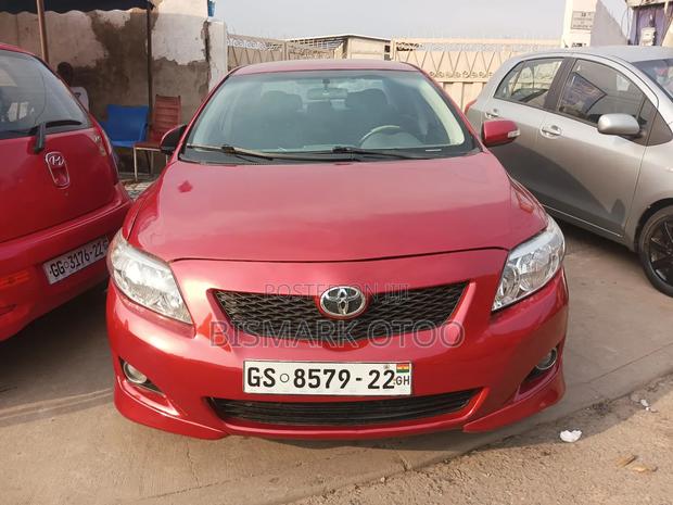 Toyota Corolla 2010 Red