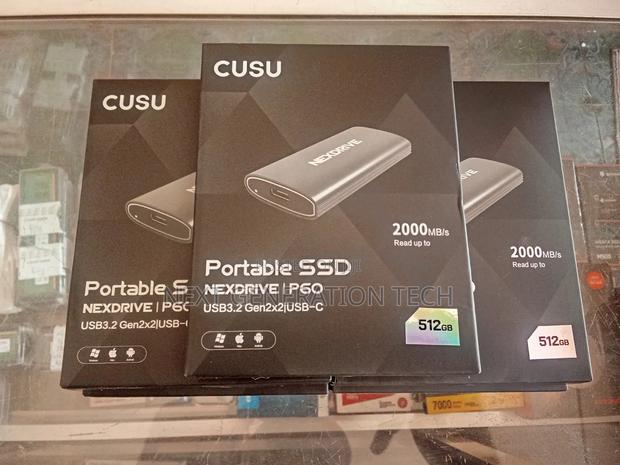 512gb External Portable Solid State Drive (Pssd)