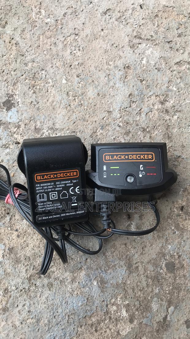 Original Black Decker Lithium Ion Battery Charger 8 to 20v Max