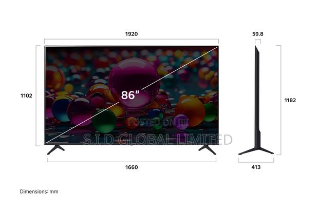 Lg 86" Ua85 4k Smart Tv · Photo 3