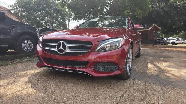 Mercedes-Benz C300 Base C300 AWD 4MATIC Sedan 2018 Red