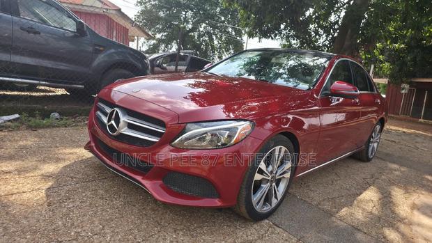 Mercedes-Benz C300 Base C300 AWD 4MATIC Sedan 2018 Red photo 2