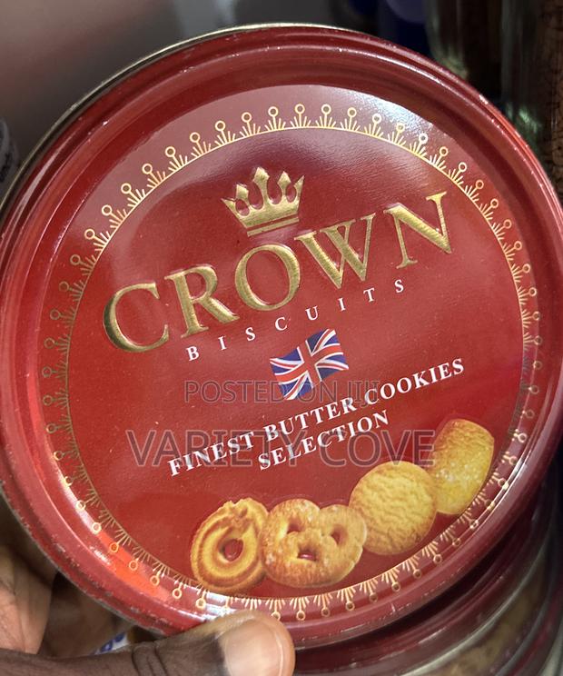 Crown Christmas Biscuits Danish Cookies photo 2