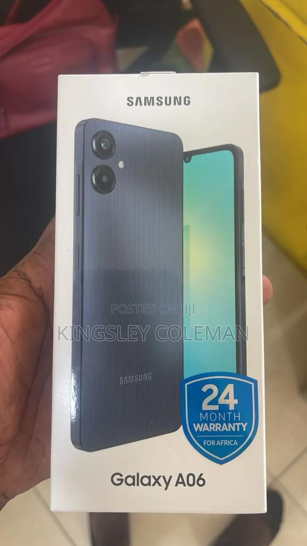 New Samsung Galaxy A06 64 GB Black