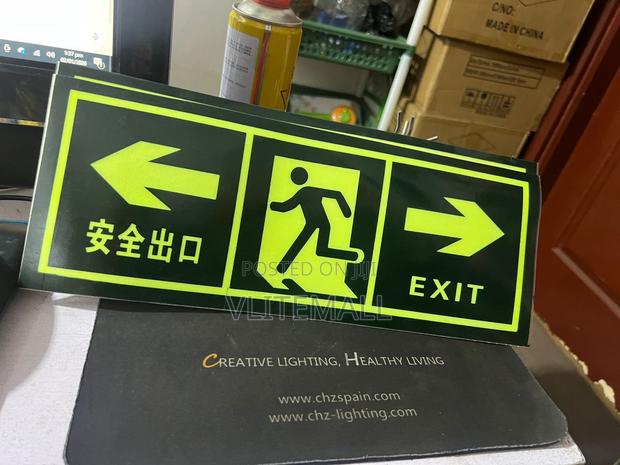 Fire Exit Sign (Reflective) photo 3