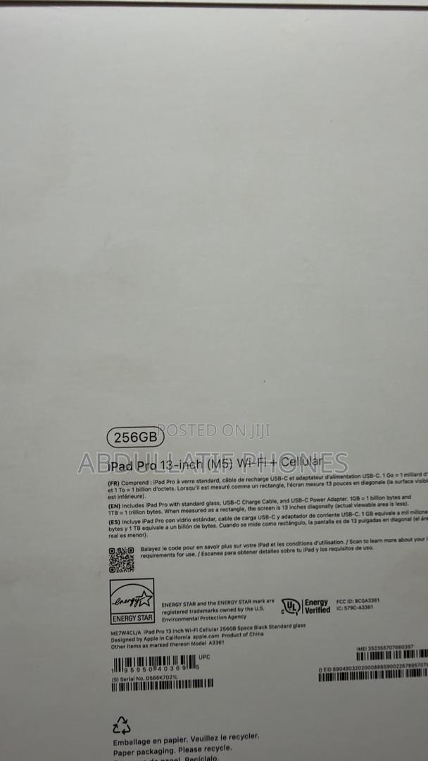 New Apple iPad (2025) 256 GB Black photo 2